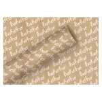 Geschenkpaper 70cmx2m X-Mas Hohoho weiß Kraft,...