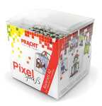 Pixel Bastelset 42 Medaillon und Grundplatte