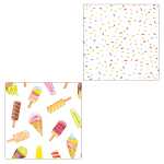 Motivserviette 25x25cm Eis HOME F. 1M2101