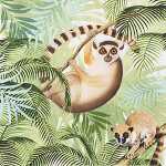 Serviette 33x33cm FSC-MIX Lemurs, 3-lagig, 20 Stück,...
