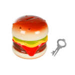 OOTB Spardose mit Schloss Hamburger ca. 14 x 13 cm
