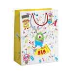 Roth Geschenktaschen ABC Monster klein, 22,5x17x9,2 cm