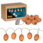 Lichterkette Ostern 10LED 4x4,5cm, für Innen,...