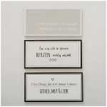 Dekoschild Lebensgefühl 6 40x20 cm Holz 3fach