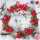 Serviette 33x33cm Wreath of Rose Hips, 3-lagig, 20 Stück, ti-flair Jet