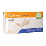 Vinylhandschuhe XL 100er puderfrei transparent,...