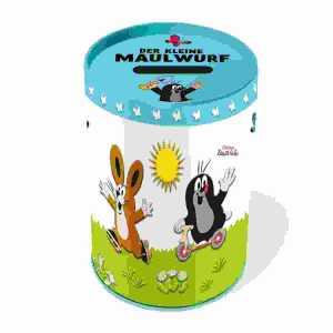 Spardose Der kleine Maulwurf Fahrzeuge 11cm, Metall, Trötsch Verlag