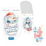 Geschenkanhänger 24er Winterwald 6x10cm,...