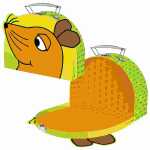 Kinderkoffer Die Maus formgestanzt 26,4x34,4cm,...