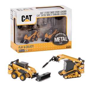 CAT 2er 272D und CAT 297D 135x46x56mm Diecast 1:64, Metallmodell