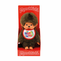 Monchhichi Mädchen  mit Latz Geburtstag, Latz mit...