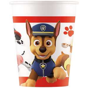 Pappbecher 200ml 8er Paw Patrol Ready For Action,