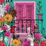 Serviette 33x33cm FSC-Mix Balcony, 3-lagig, 20...