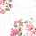 Serviette 24x24cm FSC-Mix Rose letters