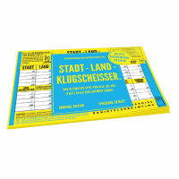 Pegasus Spielblock  Stadt Land Klugscheisser, 50 Blatt,...