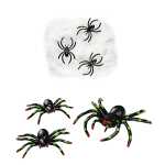 Deko Spinnennetz und Spinnen, Widmann