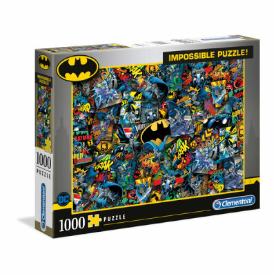 Batman Puzzle  1000 Teile Impossible, 69x50cm, Clementoni