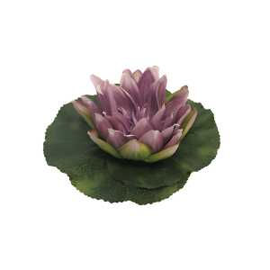 Kleiner Lotus 18cm lavendel, Kunstblume , Nova Nature
