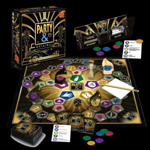 Jumbo Partyspiel Party & Co Original, Partyspiel 5 Herausforderungen