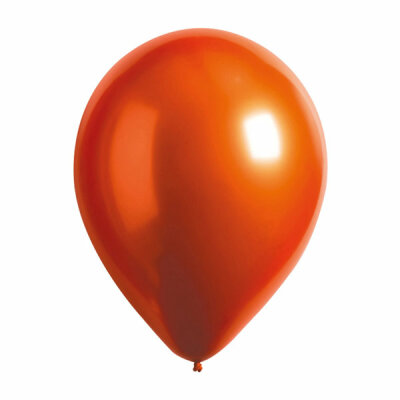 Latexballons 50er Satin  Luxe Amber 27,5cm, bernstein, Durchmesser 11 Zoll, Amscan