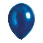 Latexballons 50er Satin Luxe Azure 27,5cm, dunkelblau, D...