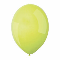 Latexballons 50er Macaron  Lemon 27,5cm, zitrone,...