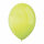 Latexballons 50er Macaron  Lemon 27,5cm, zitrone, Durchmesser 11 Zoll, Amscan