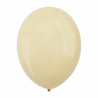 Latexballons 50er Macaron  Peach 27,5cm, beige,...