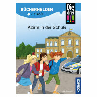 Die drei !!! Alarm in  der Schule, Detektivbuch von Jule...