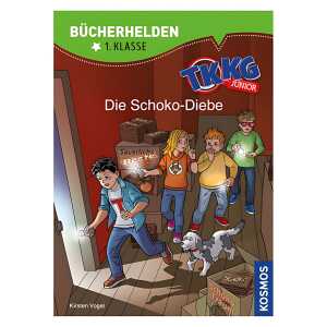 Junior Die Schokodiebe 1. Klasse, Detektivbuch von Kirsten Vogel