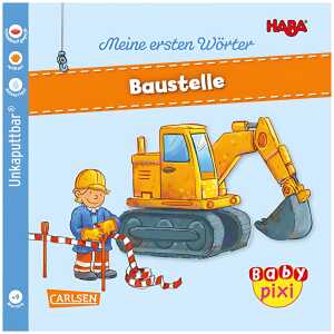 Baby Pixi 101 Meine ersten Wörter Baustelle, Bilderbuch