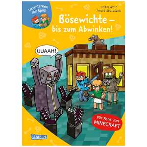 Lesenlernen Bösewichte - bis zum Abwinken , Minecraft 5