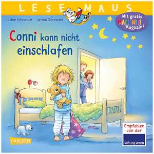 Lesemaus 78 Conni kann nicht einschlafen, Bilderbuch