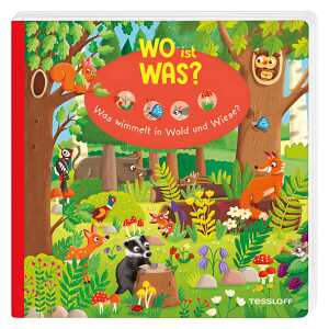 Wo ist Was? Was wimmelt in Wald und Wiese?, Bilderbuch