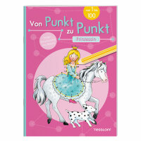 Von Punkt zu Punkt  Prinzessin Von 1 bis 100, Malbuch,...