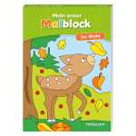 Mein erster Malblock Im Wald, Abreißblock, 64 Seiten,