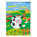 Mein dickes Malen nach Zahlen Tiere Bauernhof, Malbuch,...