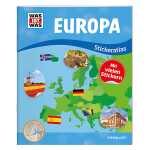 WAS IST WAS Stickeratlas Europa, Beschäftigungsbuch...