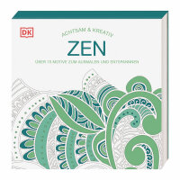 Achtsam & Kreativ  Zen, Malbuch mit über 70...