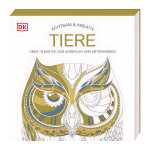 Achtsam & Kreativ Tiere, Malbuch mit über 70...