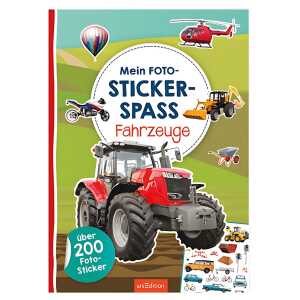 Mein Foto-Stickerspaß Fahrzeuge, ab 3 Jahren, ars Edition