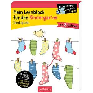 Mein Lernblock für den Kindergarten Denkspiele, Buch von Hannah Lang