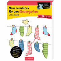 Mein Lernblock für den  Kindergarten Denkspiele,...