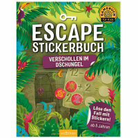 Escape-Stickerbuch  Verschollen im Dschungel, Buch von...