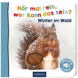 Hör mal rein, wer kann das sein? Winter im Wald, ab 18 Monaten,