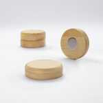 SIGEL Magnet 33 x 9 mm (Ø x H) Pinienholz natur 4...