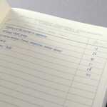 Notizbuch Conceptum - Uni - liniert A5 - beige - Softcover 194 Seiten