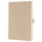 Notizbuch Conceptum - Uni - liniert A5 - beige - Hardcover 194 Seiten