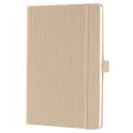 Notizbuch Conceptum - Uni - kariert A5 - beige - Hardcover 194 Seiten