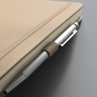 SIGEL CO650 Notizbuch Conceptum - Uni - kariert - ca. A5 - beige - Hardcover - 194 Seiten - PEFC-zertifiziert